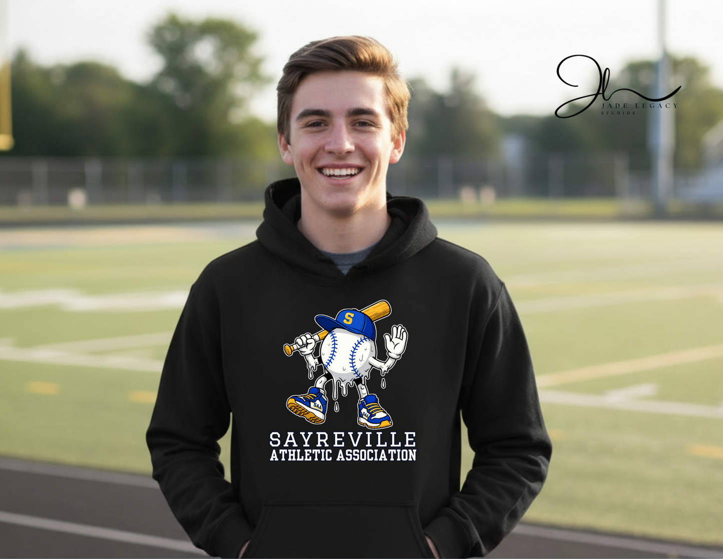 SAA Baseball Drip Hoodie