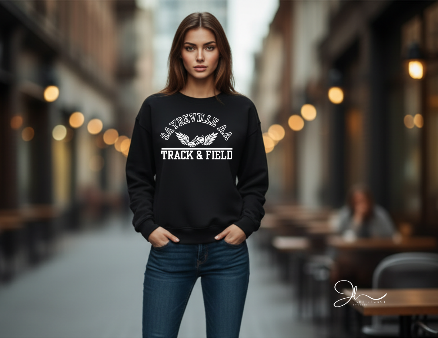Track Crewneck Sweatshirt