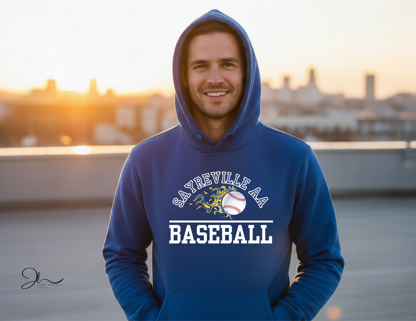Sayreville AA Fireball Baseball Hoodie