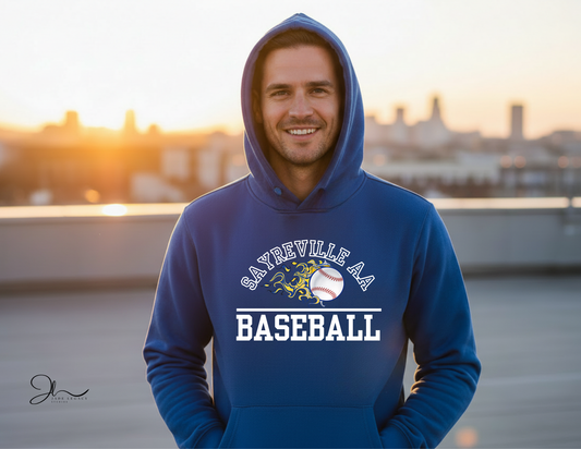Sayreville AA Fireball Baseball Hoodie