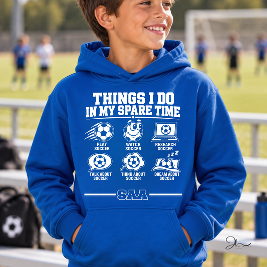 Things I Do Spare Time Hoodie