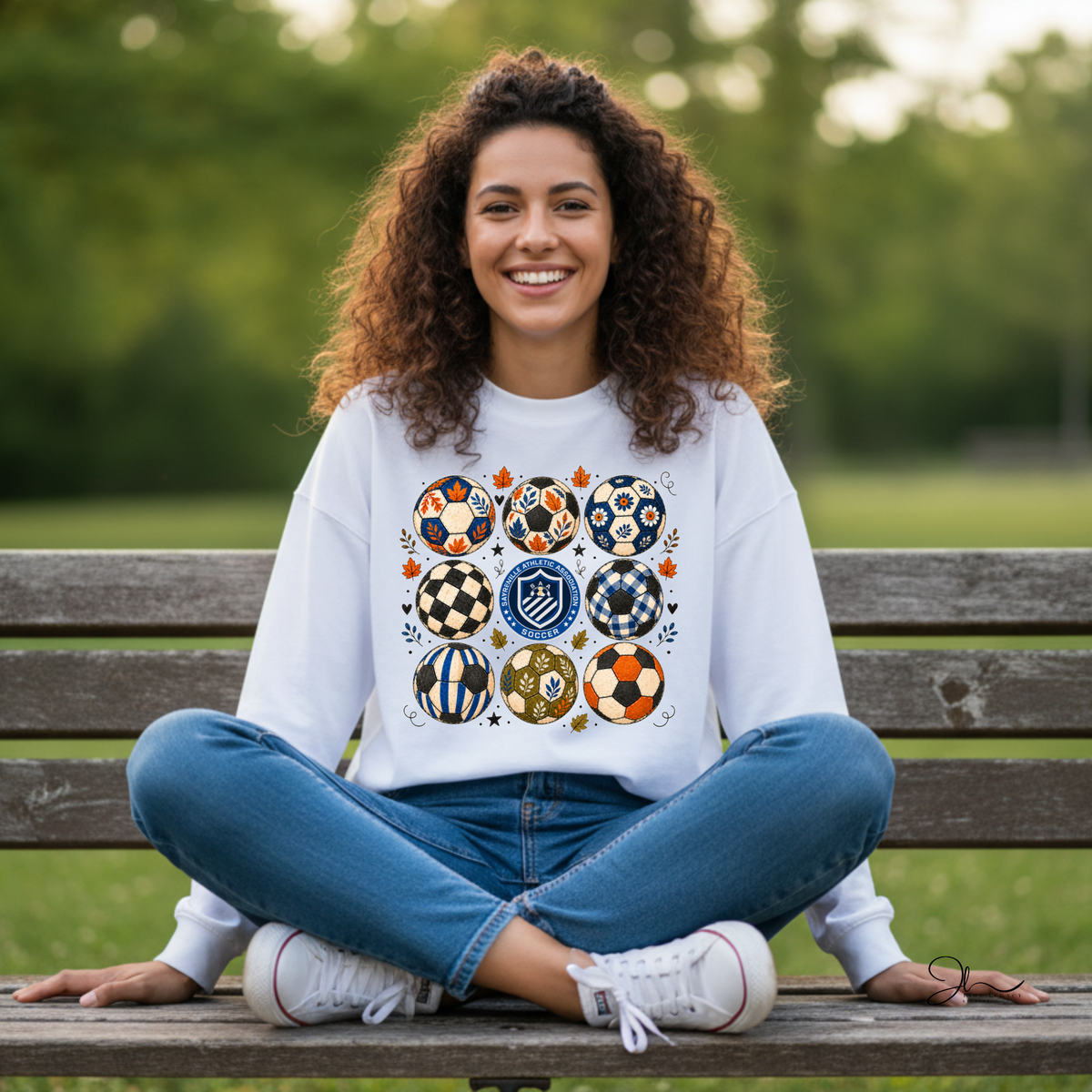 Fall on the Field | SAA Soccer Crewneck