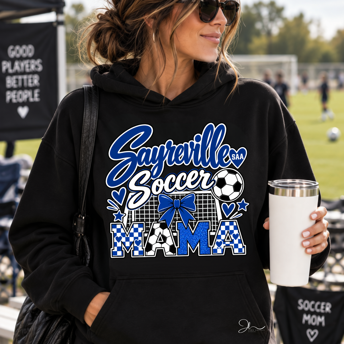 Sayreville Soccer Mama Hoodie