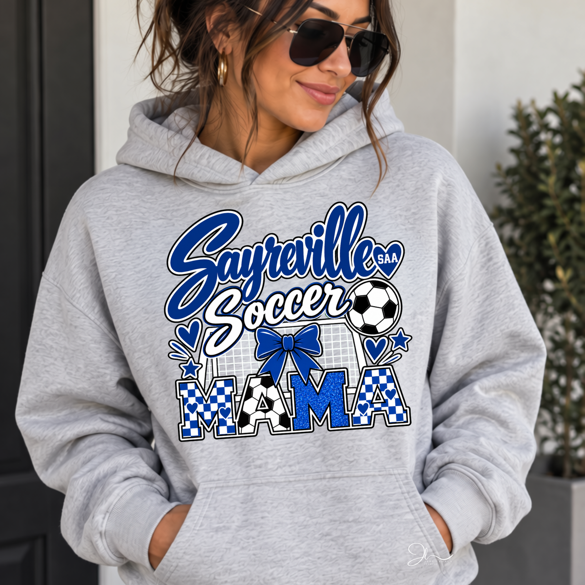 Sayreville Soccer Mama Hoodie