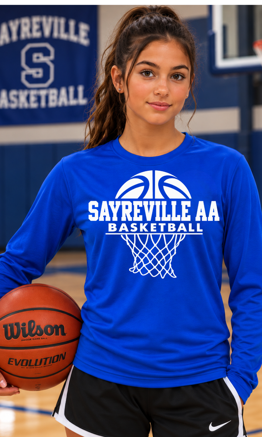 The Net Drop | Sayreville AA Basketball Tee