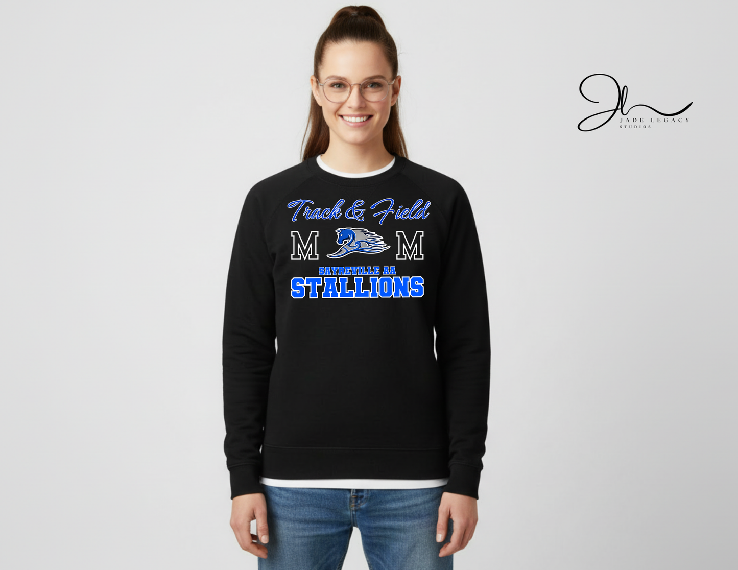 Track & Field Mom Long Sleeve T-Shirt