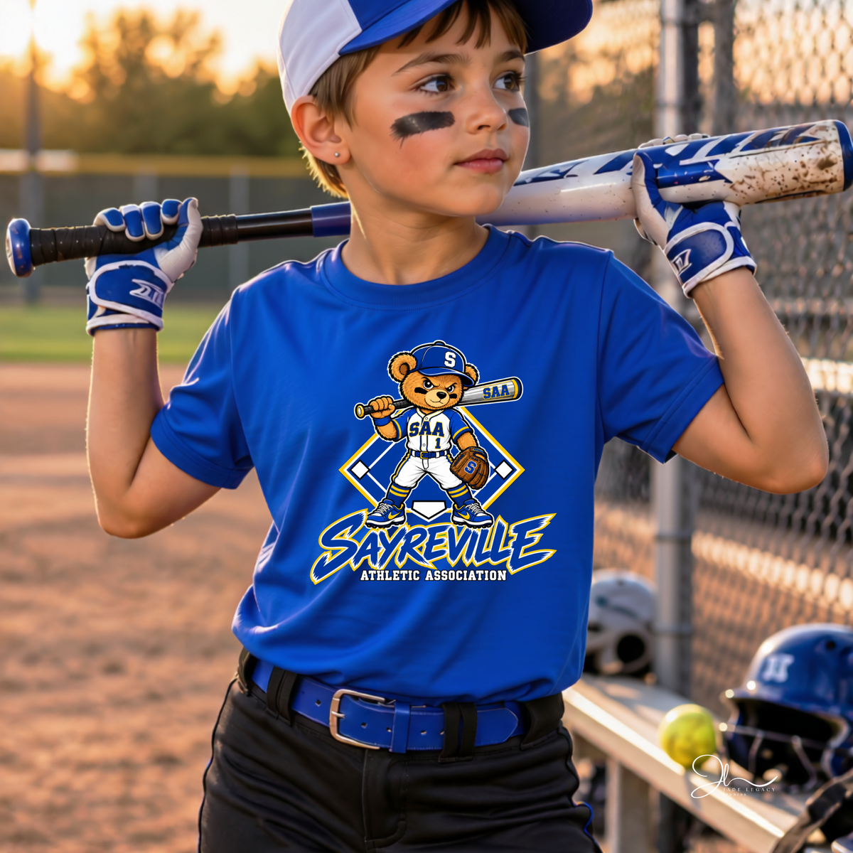 Sayreville AA Baseball Mascot T-Shirt