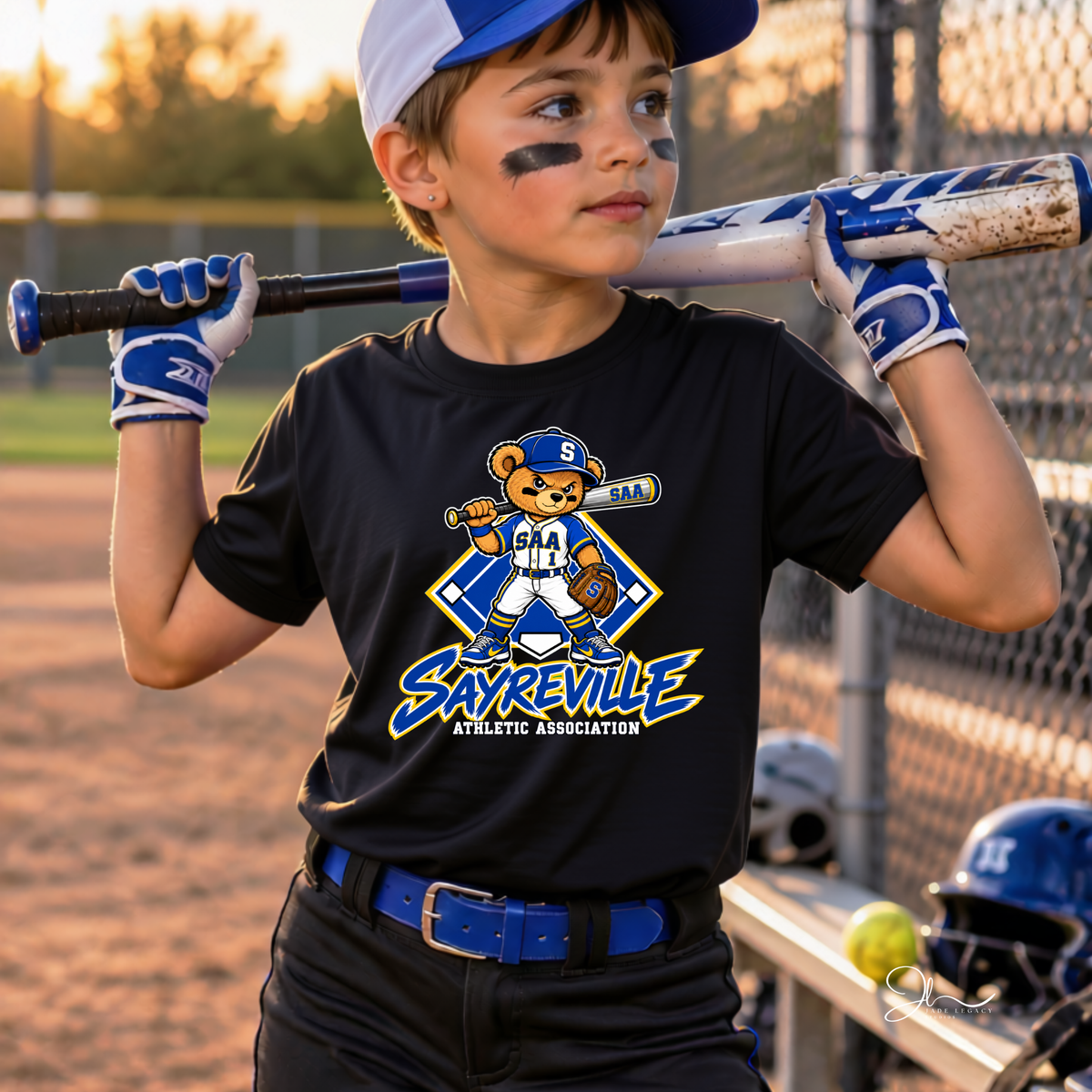 Sayreville AA Baseball Mascot T-Shirt