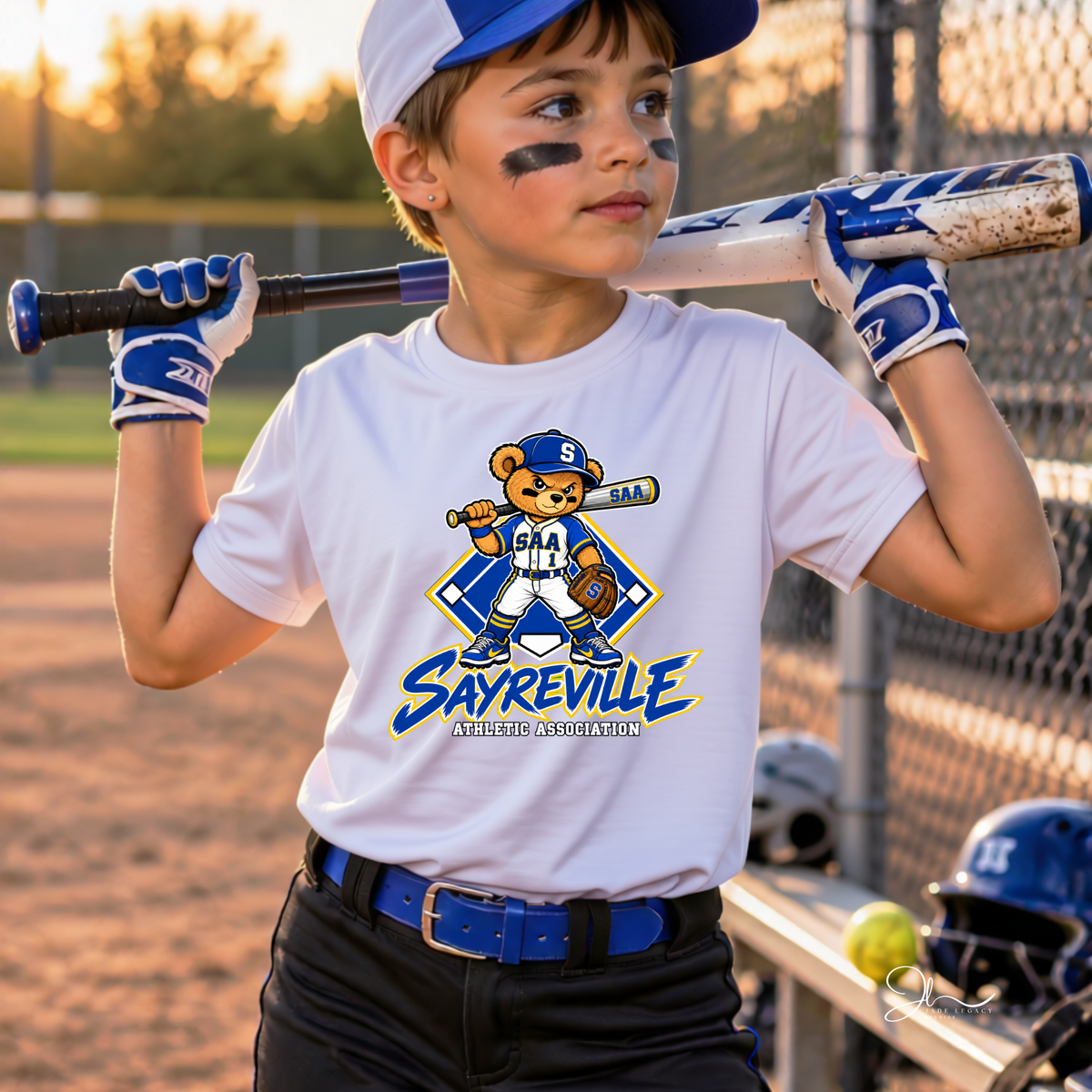Sayreville AA Baseball Mascot T-Shirt