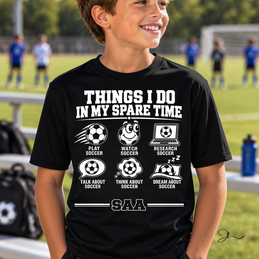 Spare Time Things Short Sleeve Tee