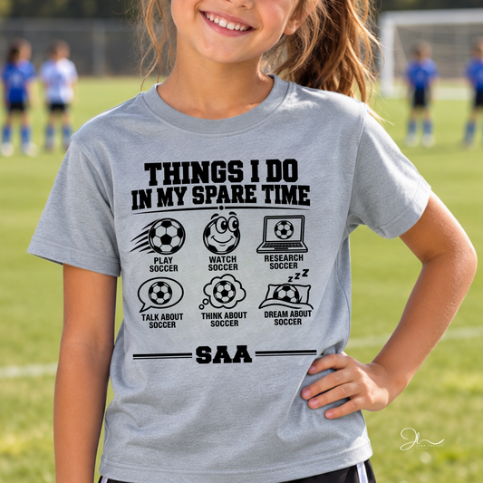 Spare Time Things Short Sleeve Tee