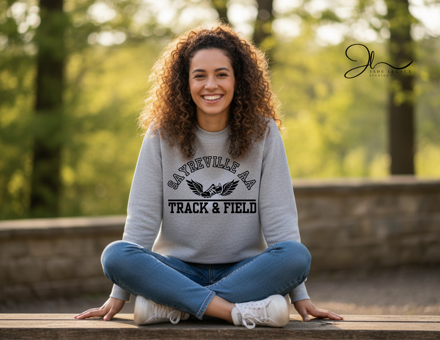 Track Crewneck Sweatshirt