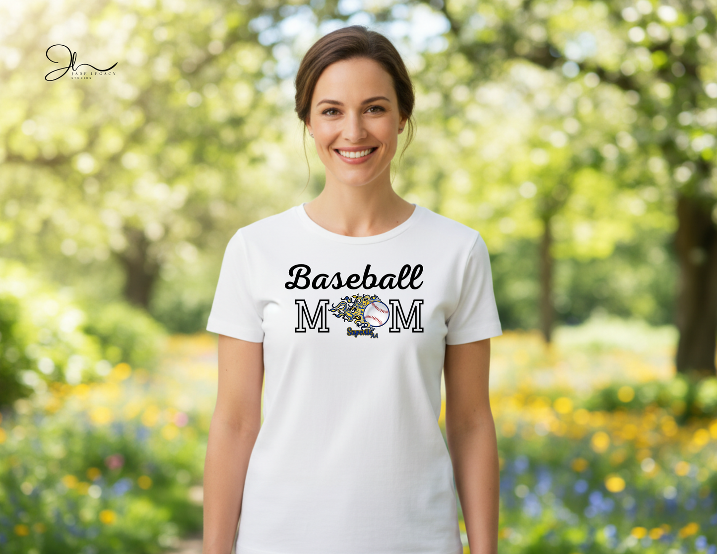 Sayreville AA Baseball Mom T-shirt