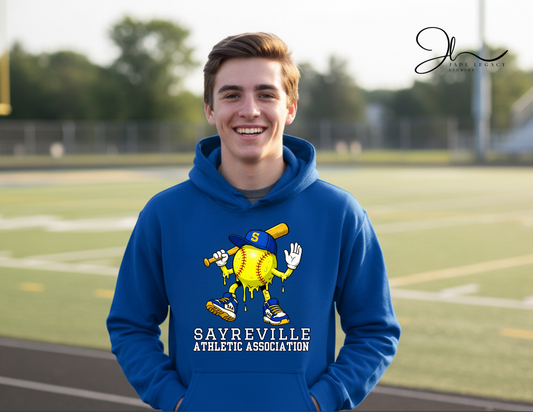 SAA Softball Drip Hoodie