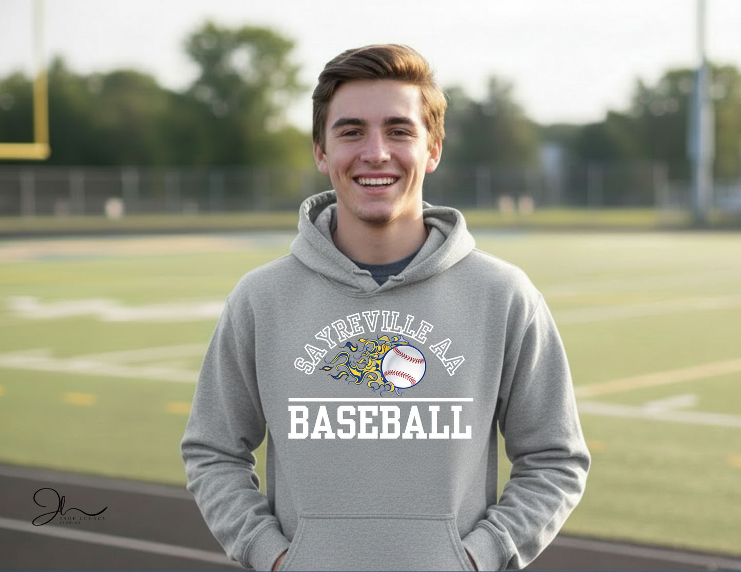 Sayreville AA Fireball Baseball Hoodie