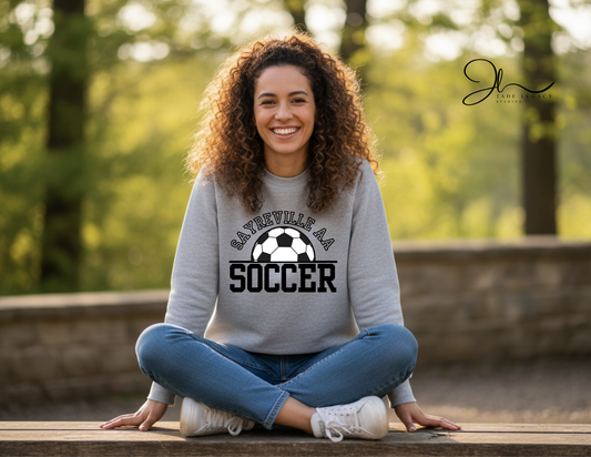 Soccer Crewneck Sweatshirt