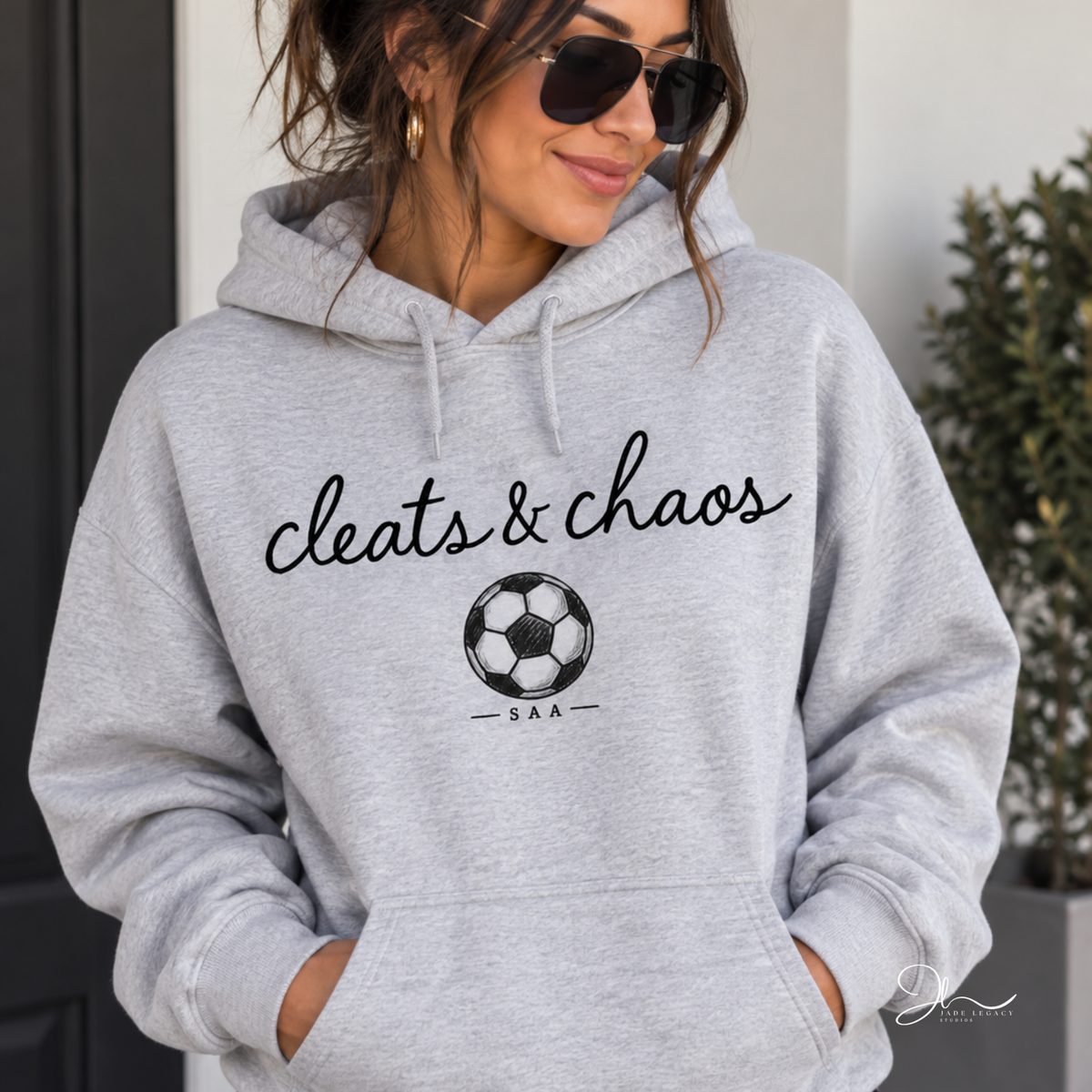 Cleats & Chaos | SAA Soccer Hoodie